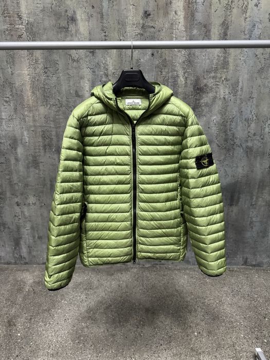 Микропуховик Stone Island Loom Woven Chambers R-Nylon Down-TC