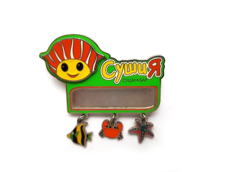 Сушия бейдж значок для персонала