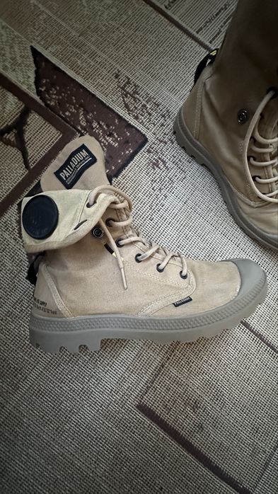 Черевики Palladium Pampa Baggy Supply Olive Night.