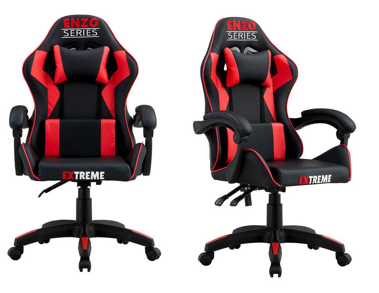 Fotel do komputera dla gracza Extreme Enzo Red