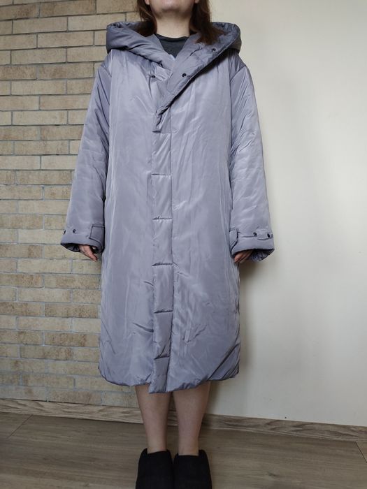 Пуховик оверсайз українського бренду teplo