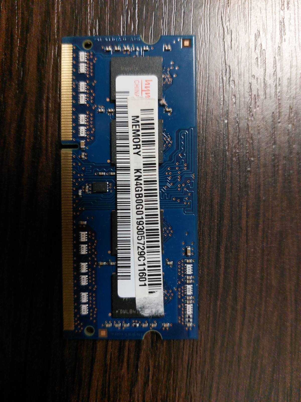 SODIMM DDR3 4Gb 1600MHz для ноутбука