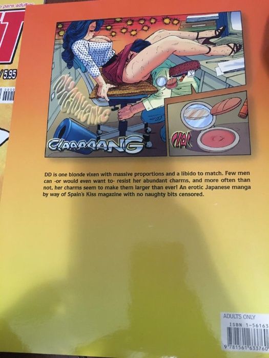 Vários livros de BD erótica
