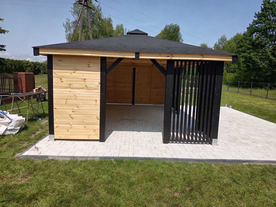 Altana drewniana ,altanka ogrodowa, producent 3x3,3x4,4x4,4x5,5x5,6x4