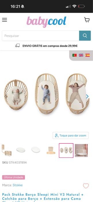 Berço bebê Marca: Stokke
