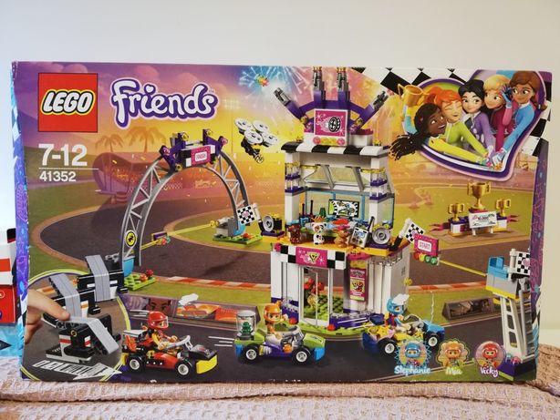 Lego 41352 Friends nowe klocki - dzień wielkiego wyścigu