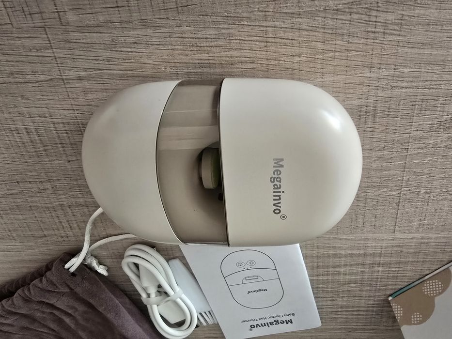 Електрична пилочка для нігтів Megainvo Baby Nail Trimmer