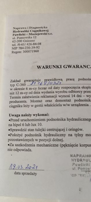 Ursus C 360-3p Od nowości 1  Gosp Pług 3 skibowy