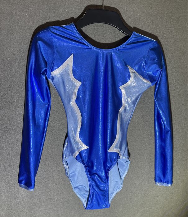 Купальник для художньої гімнастики Olympique синій роз. 32 11-13 років