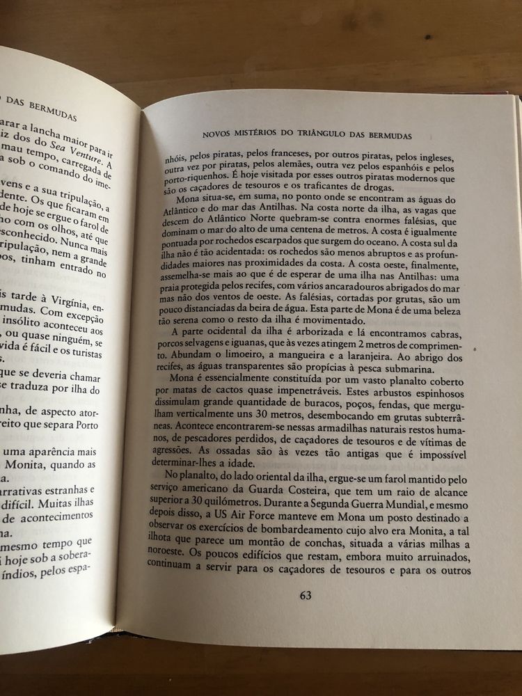 Livro Triângulo das Bermudas de Richard Winer