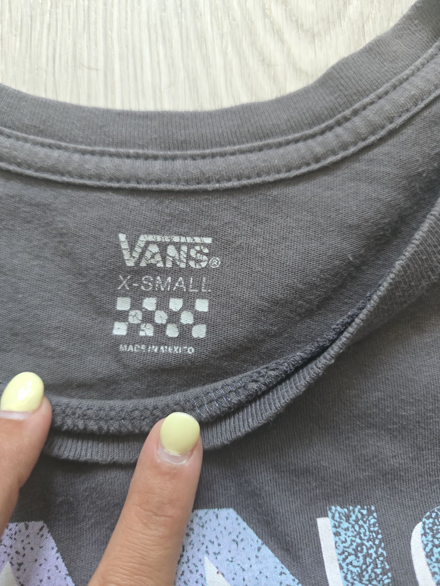 Top curto Vans XS