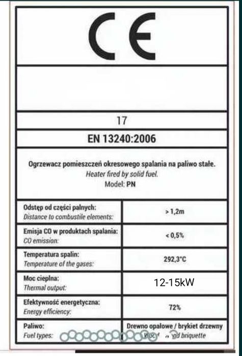 piec nadmuchowy nagrzewnica z nadmuchem koza 15kw wysyłka 24h