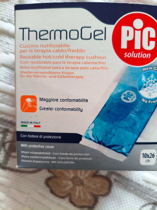 Almofada de gel reutilizável Pic Solution Thermogel 10x26cm