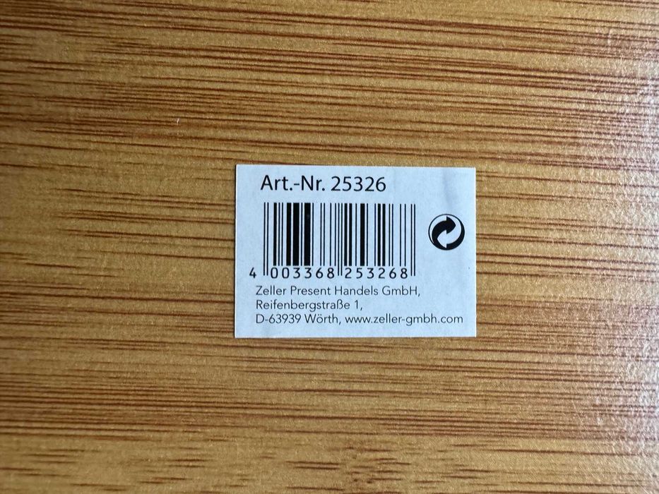 Pudełko do przechowywania torebek herbaty herbaciarka Zeller