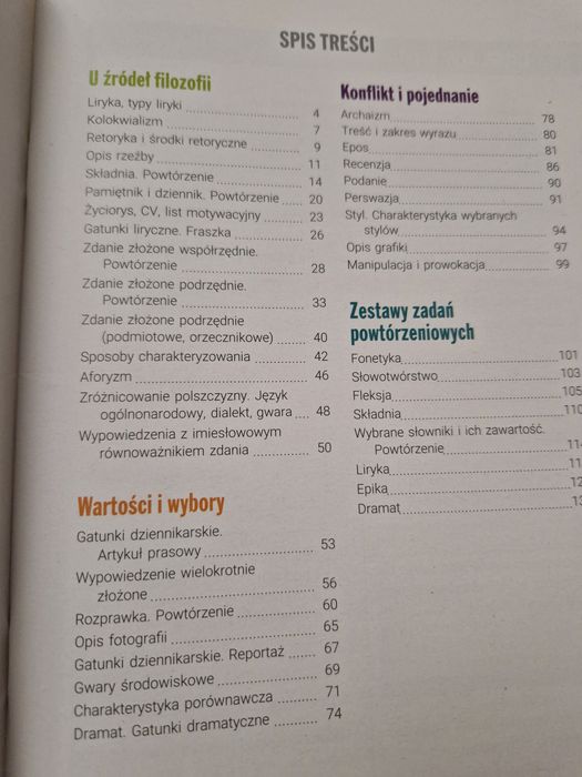 Język polski Między nami zeszyt ćwiczeń 8 klasa Łuczak Murdzek