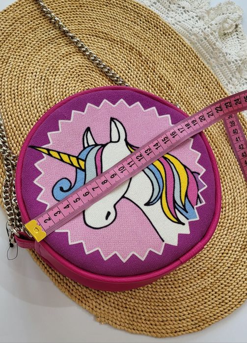 Сумка кругла єдиноріг