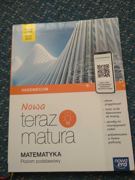 Nowa teraz matura matematyka vademecum poziom podstawowy