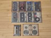 Kasety magnetofonowe no-name, używane, 11 sztuk