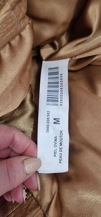 Blazer Dourado/Bronze Bershka