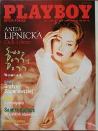 Playboy Styczeń 1996 ANITA LIPNICKA  Sandra Bullock Kora  kolekcja
