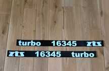 Naklejki ZTS 18345 ZTS 16345 ZTS 12345 ZETOR EMBLEMAT NAPIS