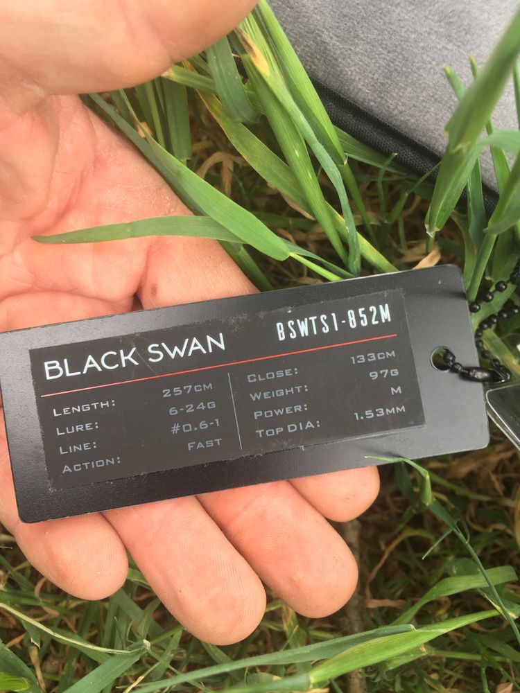 Терміново!!!Спінінг Favorite Black Swan BSWTS1-852M 2.57m 6-24g Fast
