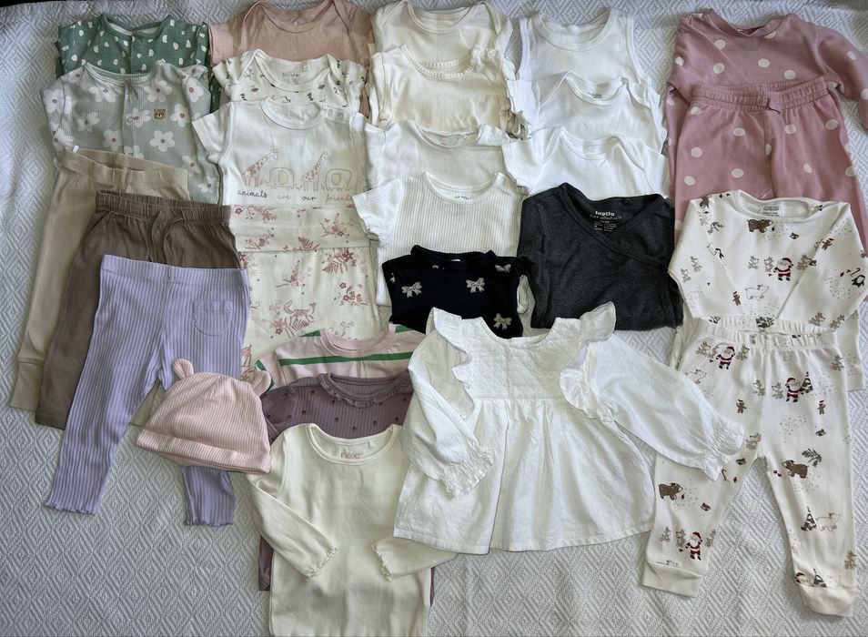 Комплект одягу для дівчинки 62/74/80, 6-12 міс