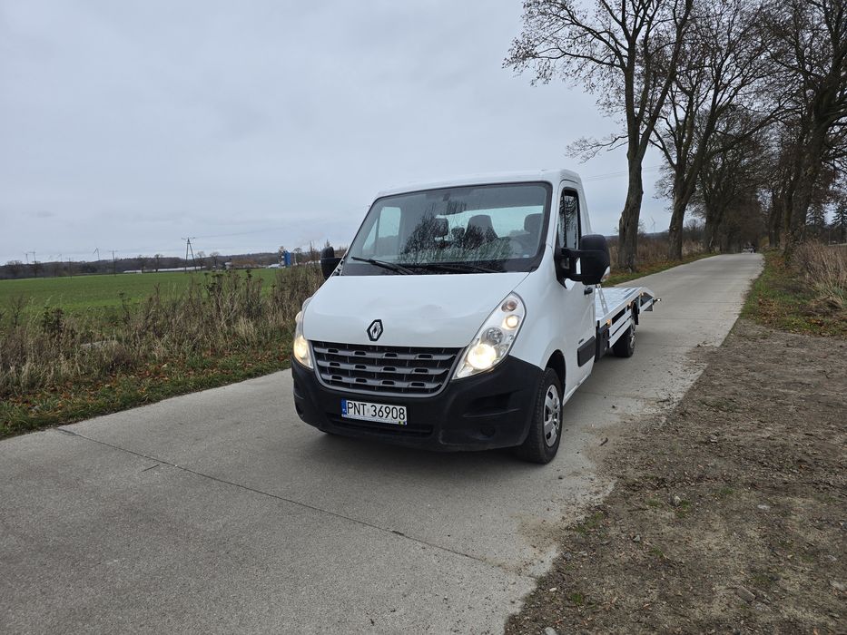 Renault Master 2.3 150km 2011r. Nowy najazd . Autolaweta