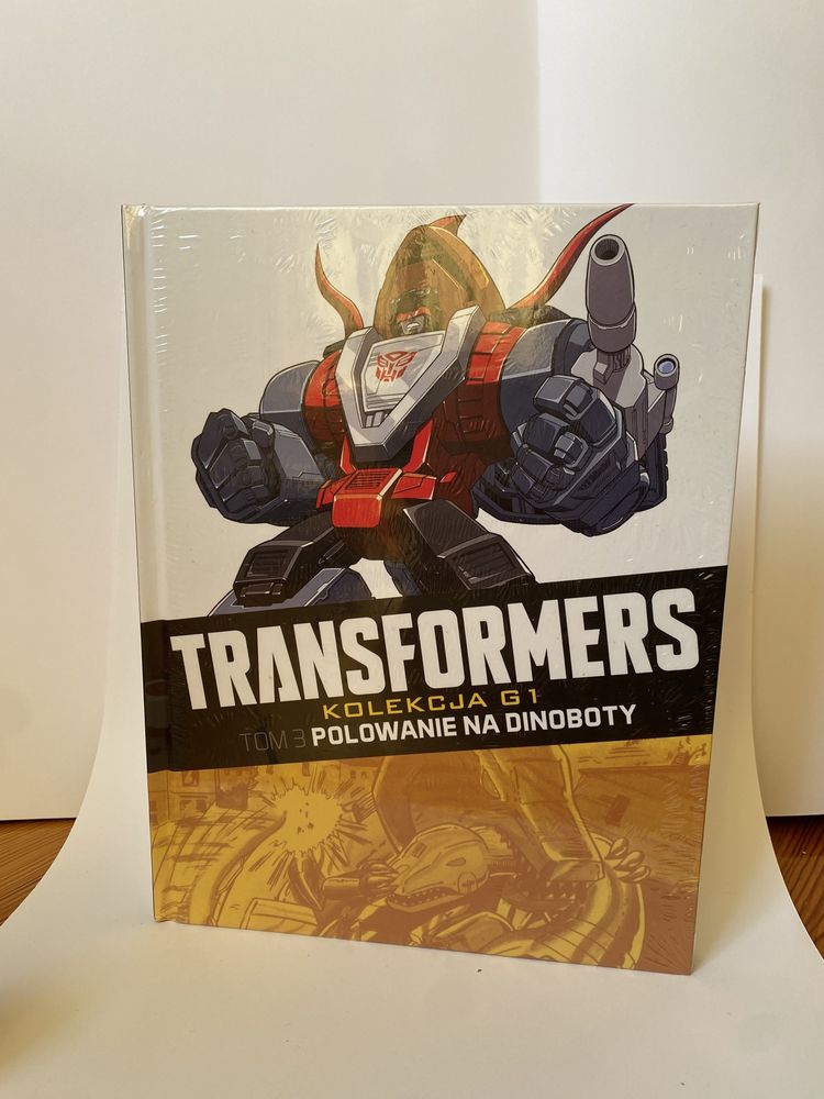 Transformers kolekcja G1 tom 3 Polowanie na Dinoboty