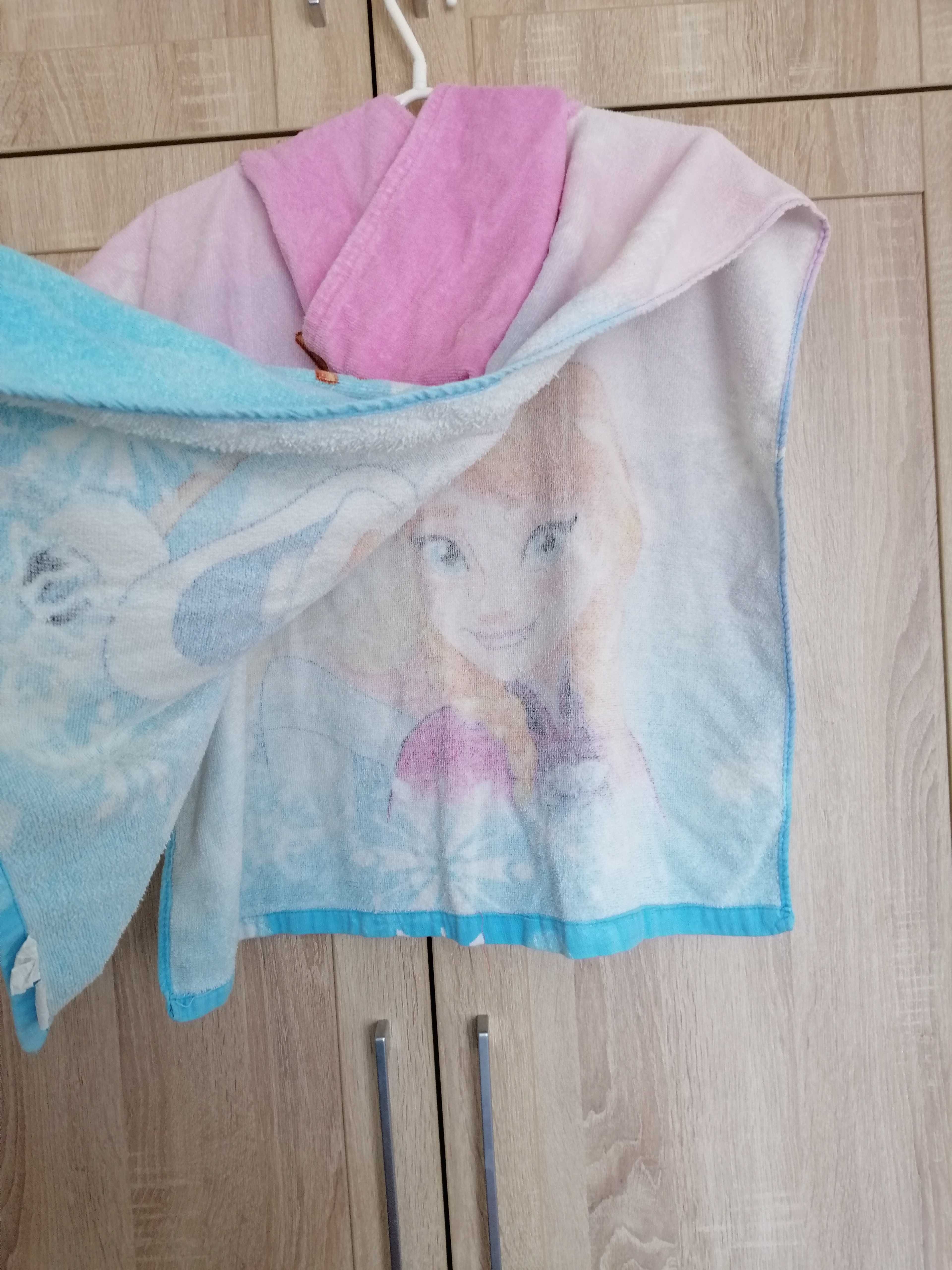 Ręcznik kąpielowy poncho Disney Frozen, 60x120 cm, 100% bawełna