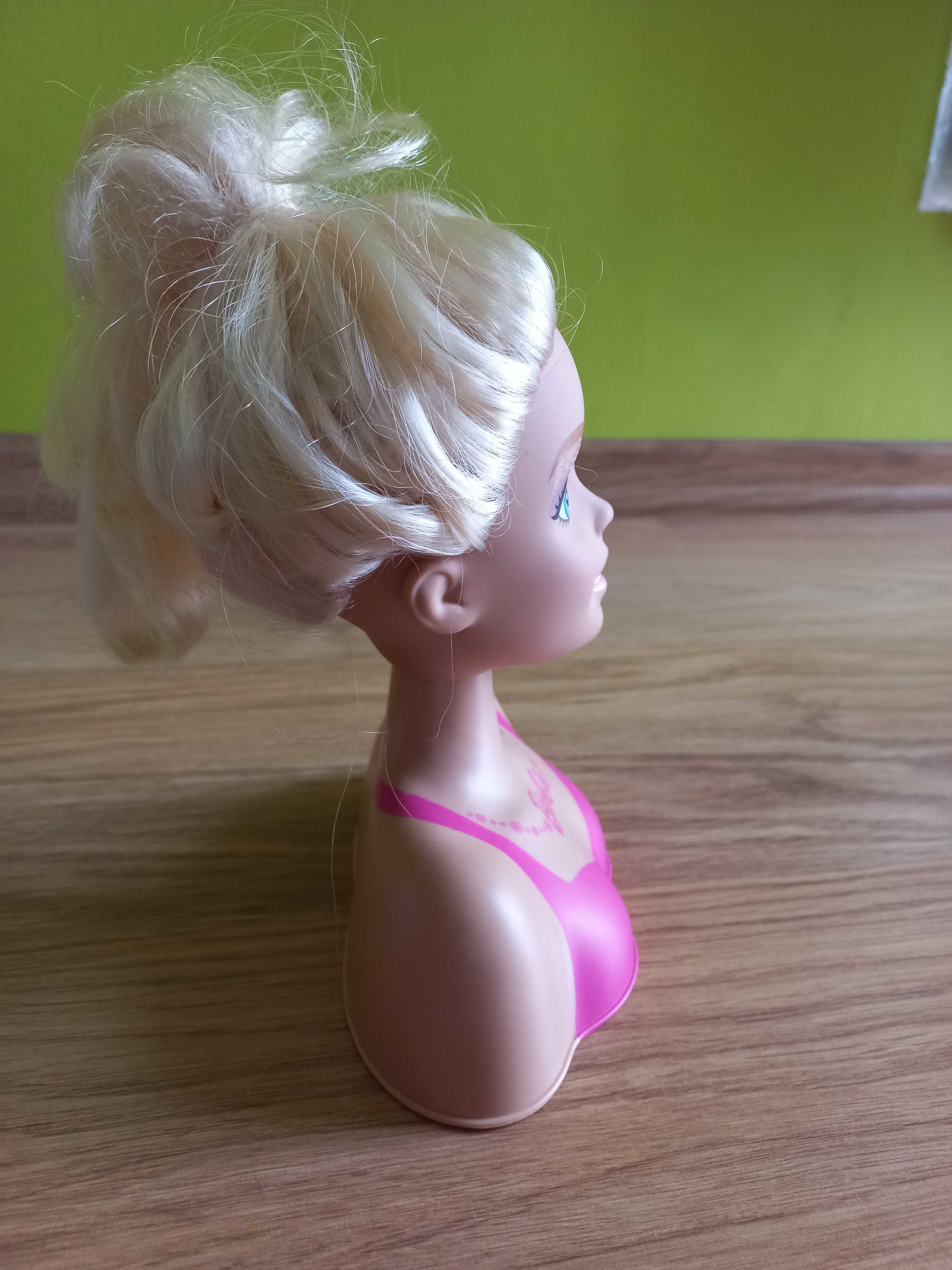 Barbie głowa do czesania + akcesoria