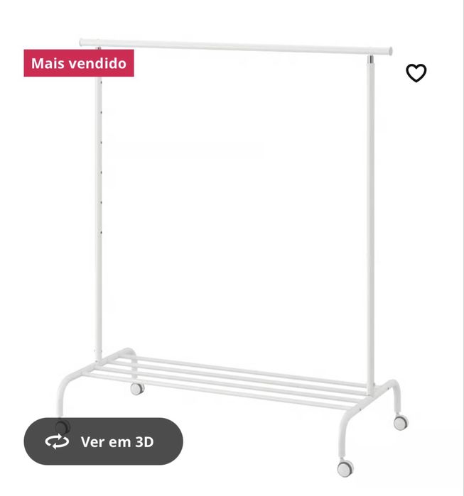 Chariot ikea branco