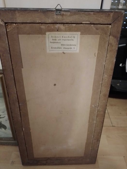 Obraz przedwojenny róza