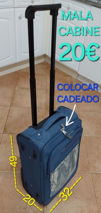 MALA VIAGEM CABINE RESISTENTE.Casa,Viagens,Mudanças,Arrumação,Passeio.