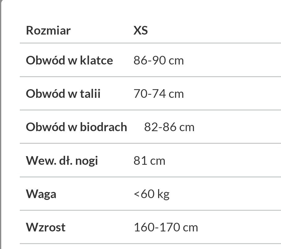 Zimowe spodnie rowerowe kolarskie Raso Classic  w rozmiarze XS