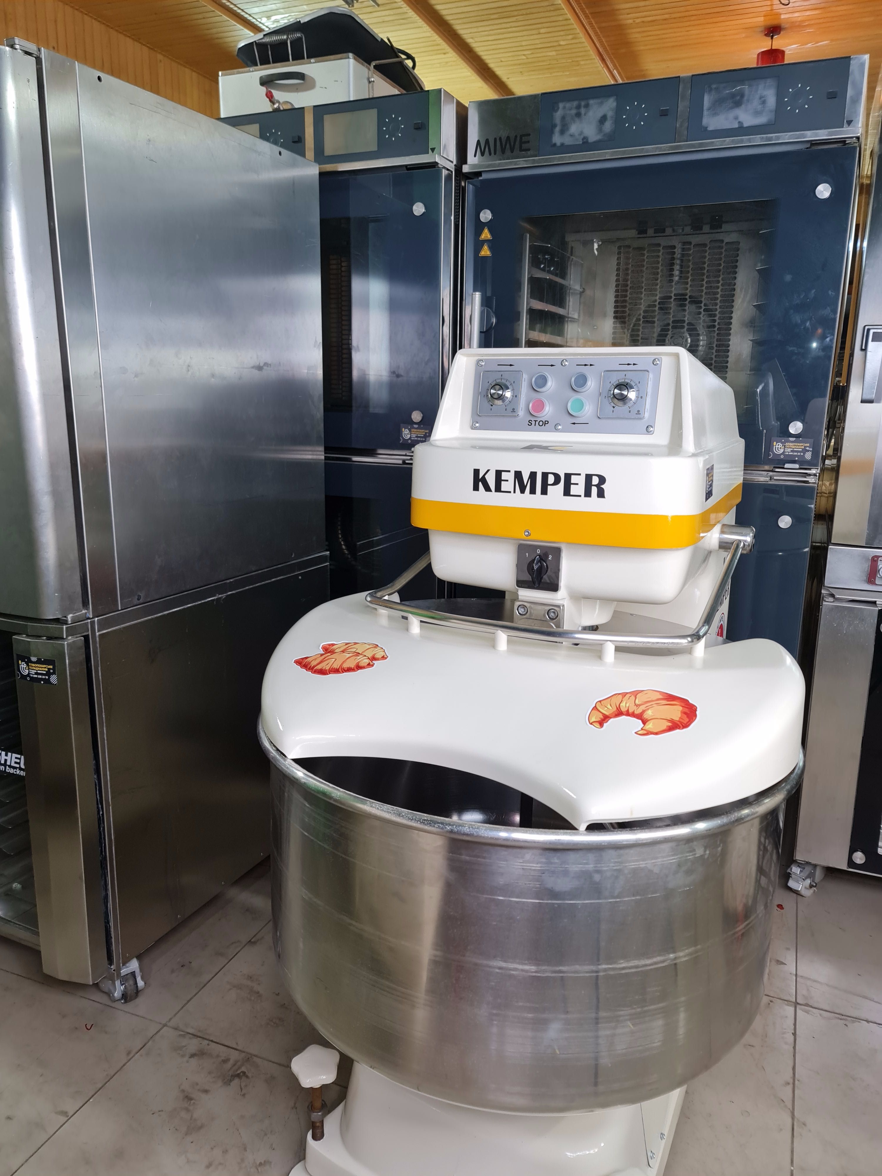 Тестомес Тістоміс для Пекарни Kemper Sp75 из Германии