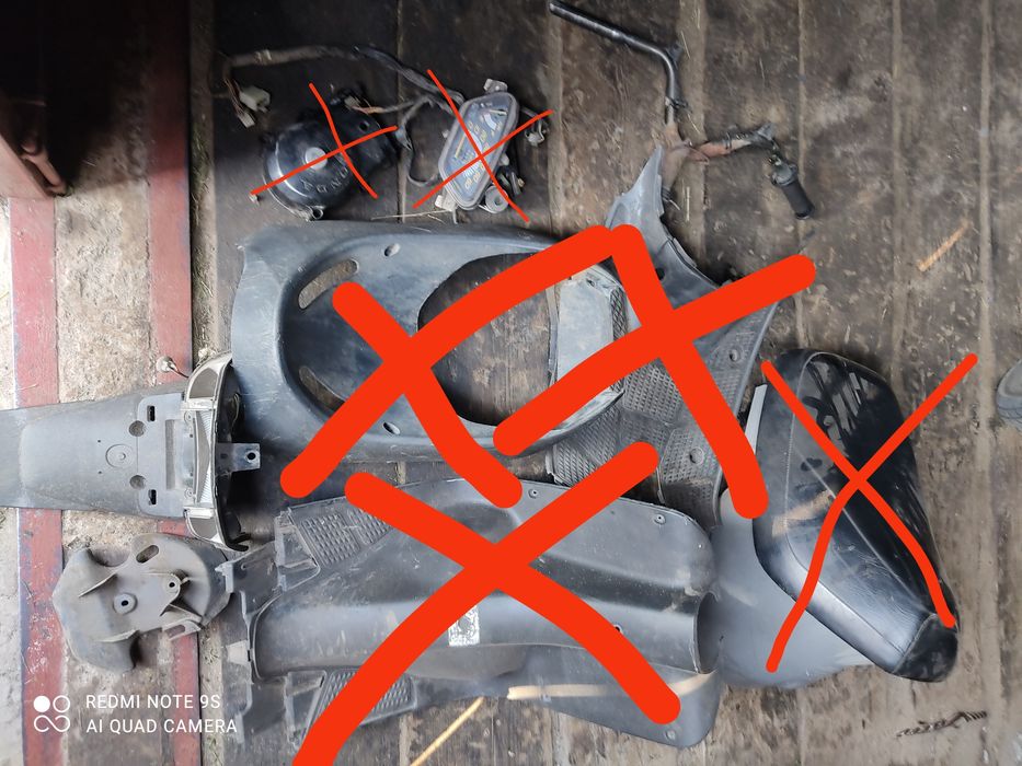 Пластик на Honda Dio 18