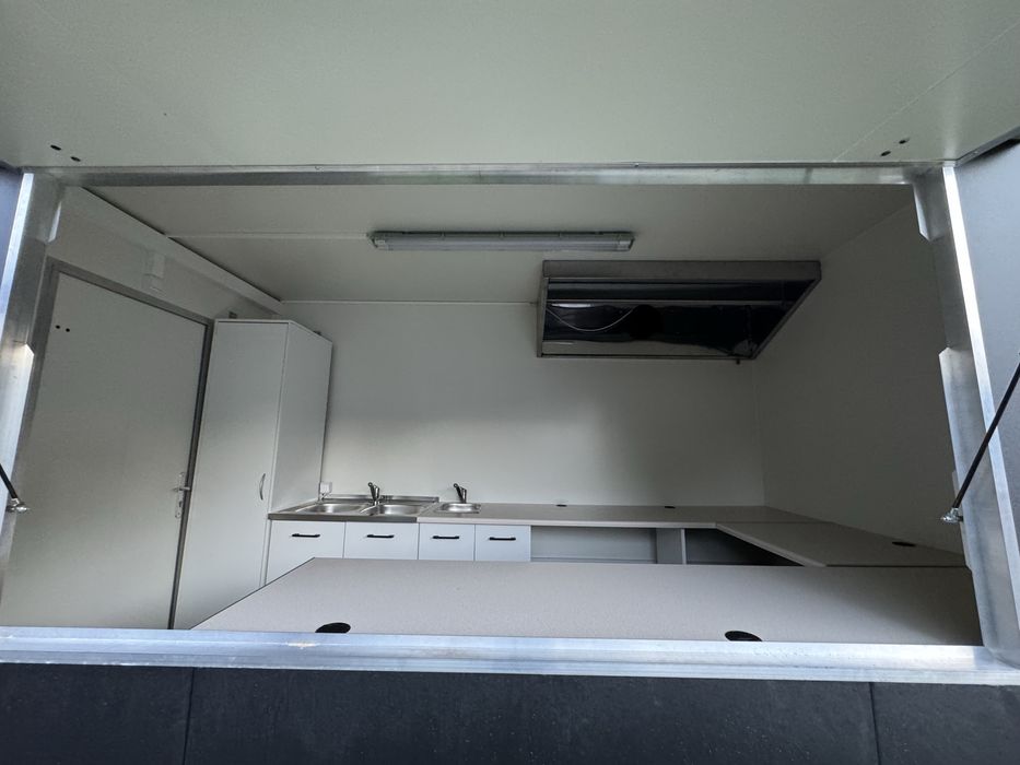 WYNAJEM Przyczepa gastronomiczna handlowa kebab burger dostawa cala PL