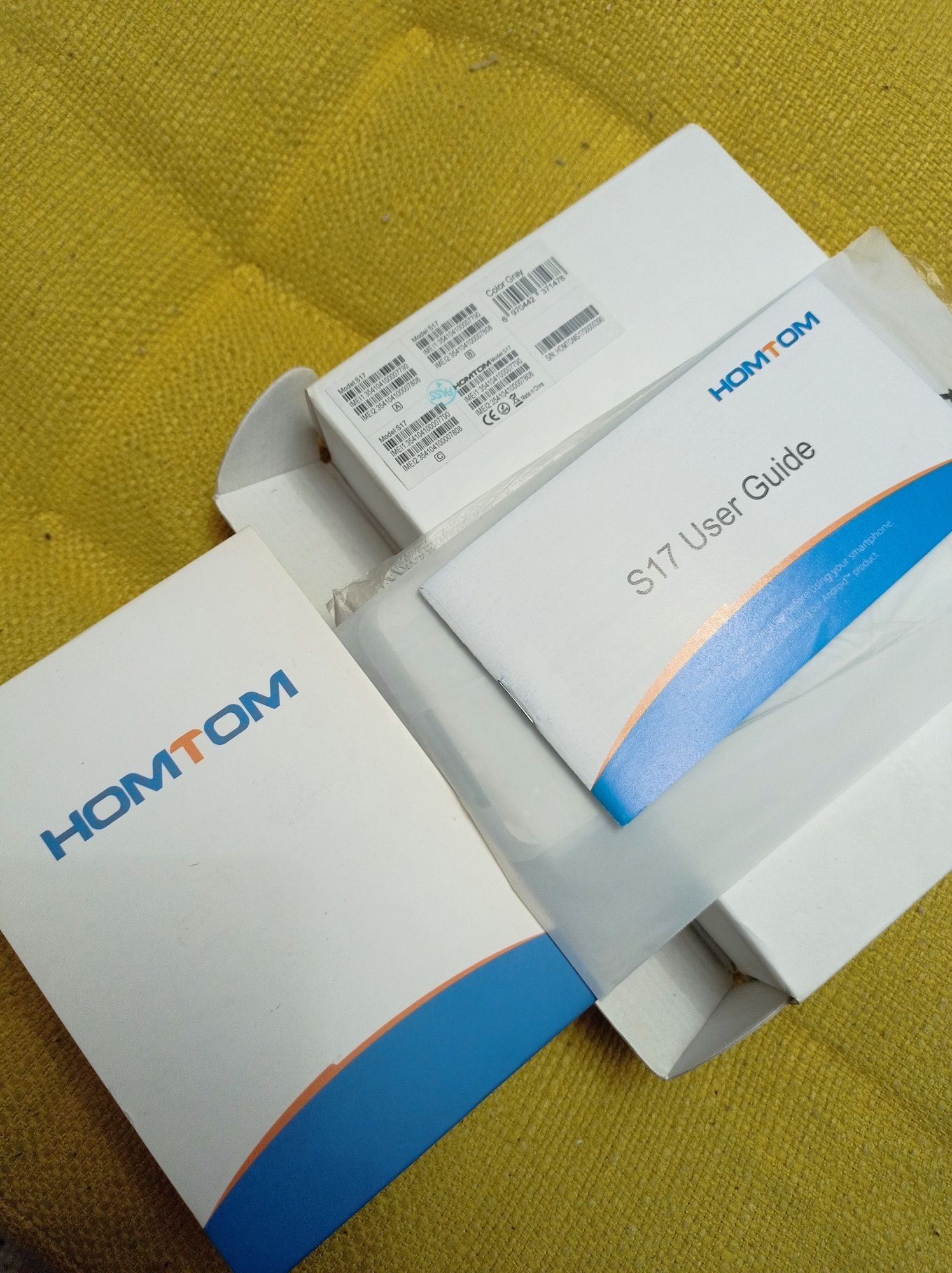 Смартфон Homtom S17 б/у (не вмикається після оновлення прошивки))