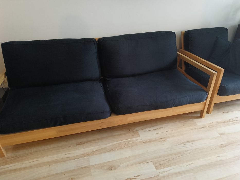 Kanapa Ikea lillberg rozkładana