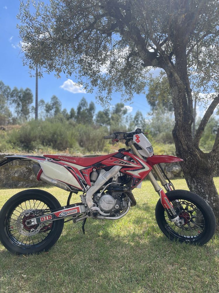 Honda CRF 450r 2009 supermotard matriculada