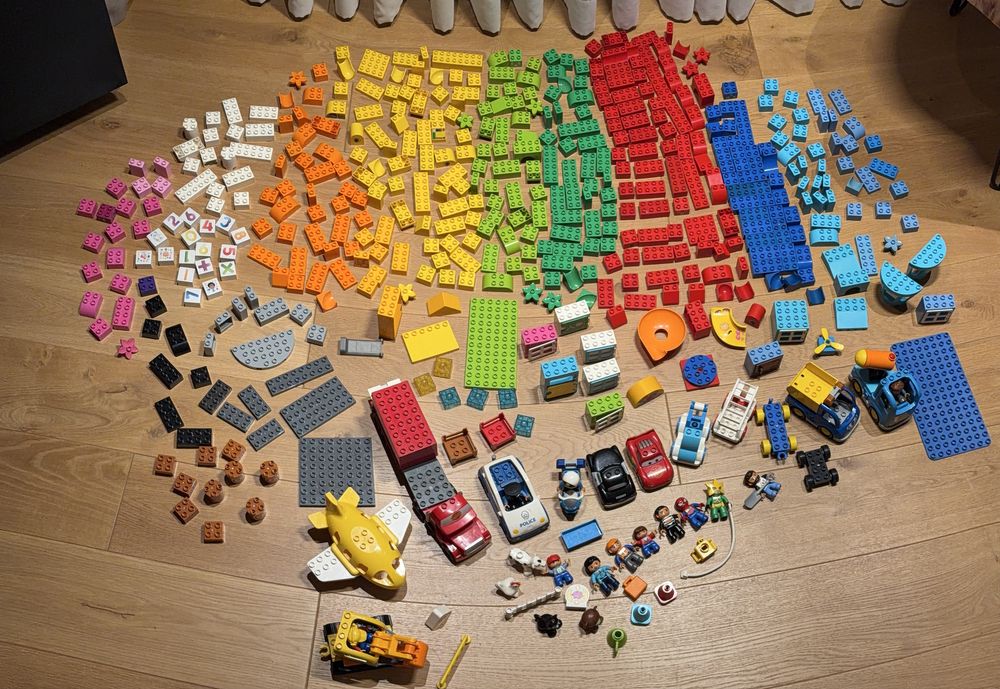 Bardzo duży zestaw LEGO DUPLO