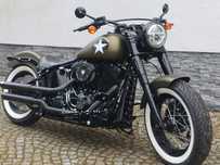 Harley-Davidson Softail Slim Harley Davidson softail slim FLS custom bober WLA 2016