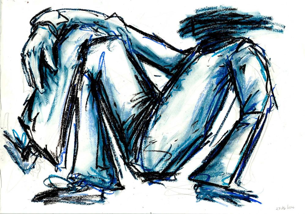 Desenho Pastel de Oleo A2 S/Moldura