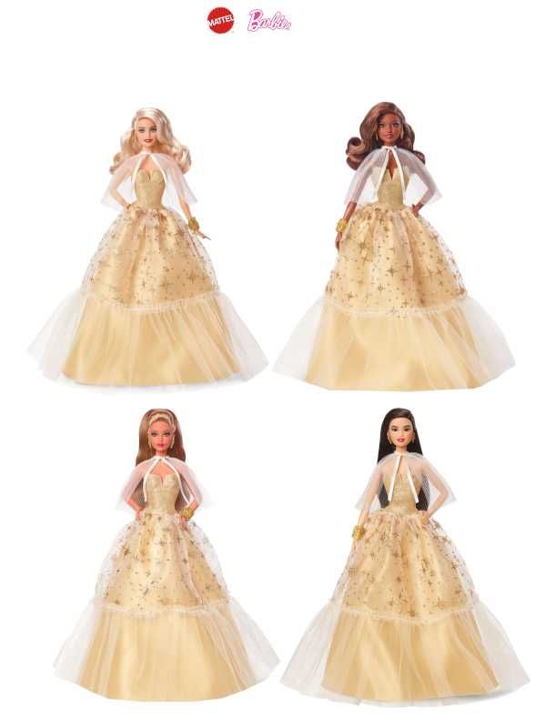 Колекційна лялька Holiday Barbie 2023 dolls 35th anniversary edition