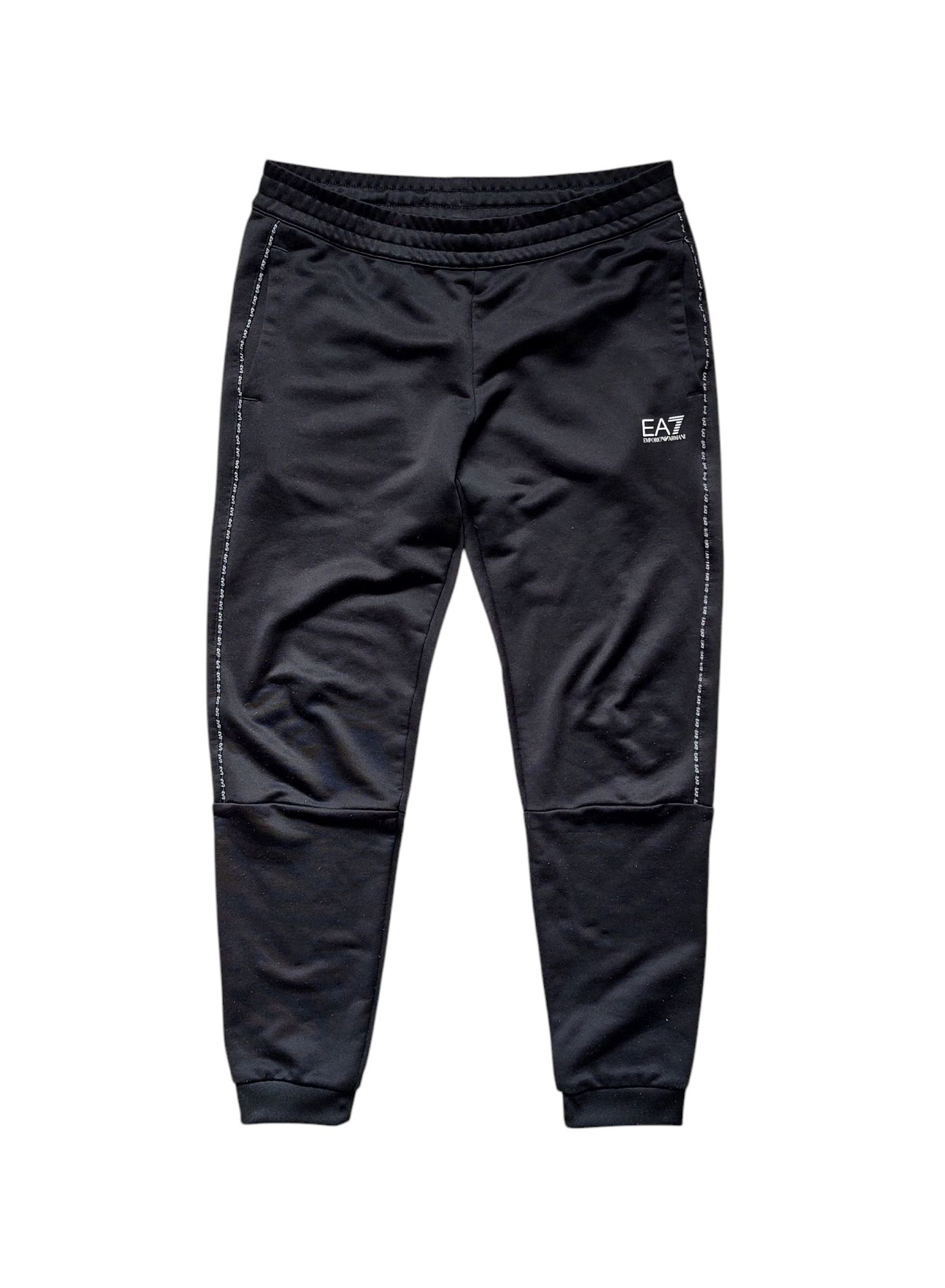 EA7 emporio armani spodnie dresowe jogger męskie śliskie r. XXL