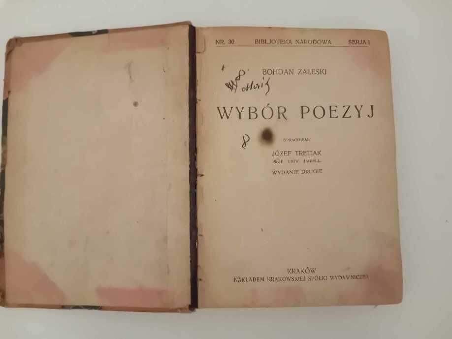 Józef Bohdan Zaleski - Wybór poezyj