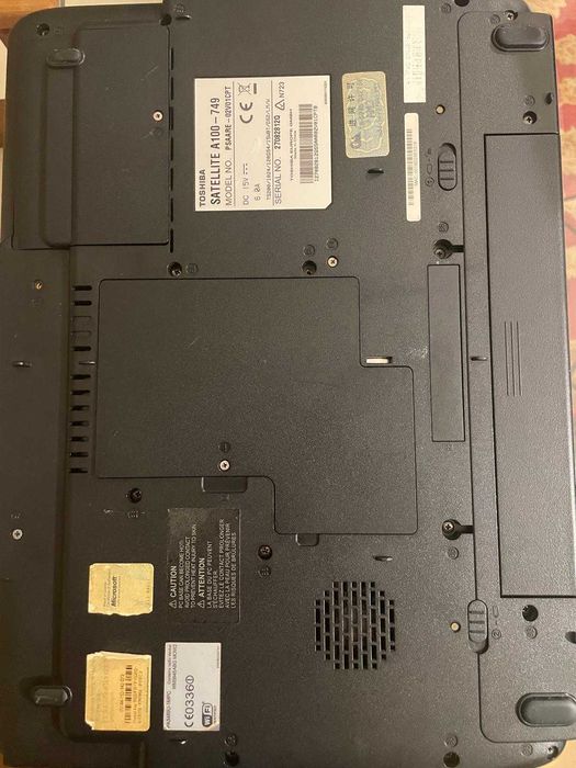 Toshiba Satellite A100