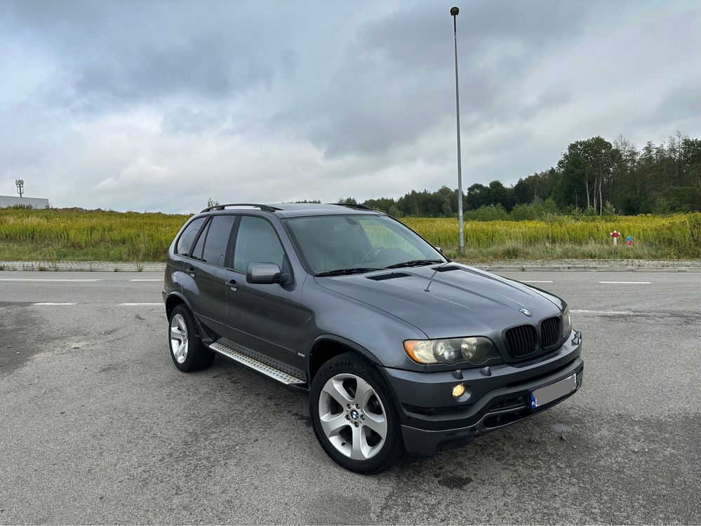 BMW X5 3.0d 184KM Duża Navi! Skóra! Szyber! Pakiet IS! Alu19! 4x4!