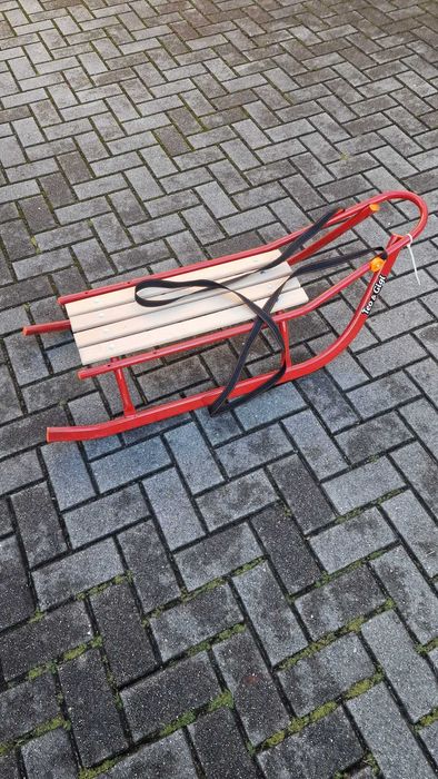 Metalowe duże sanki Teo&Gigi stan idealny - śląskie